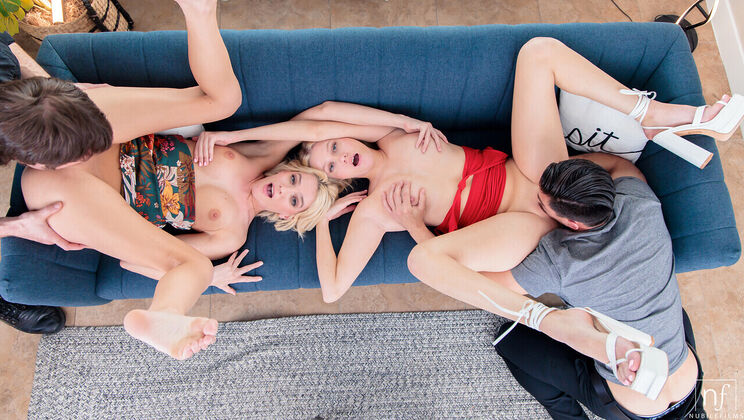 [NubileFilms] - Blonde Bombshell Kenna James Takes It Deep - Kenna James - Chad Alva - Skyler Storm - Tony Fontana