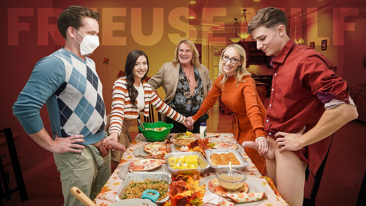[FreeUseMilf] - Granny's Got Game on the Holiday Menu - Kyle Mason - Natalie Brooks - Crystal Clark - Evan Stone - Parker Ambrose