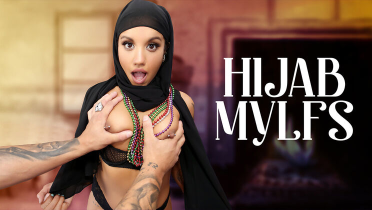 [HijabMylfs] - Nina's Secret Mardi Gras Affair - Nina White - Victor Ray
