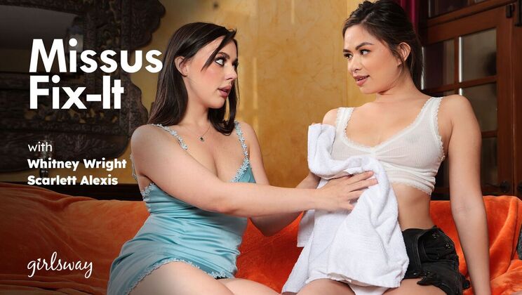 Asian Beauty Meets Big Tits Brunette