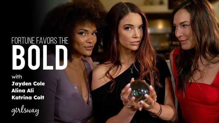 [Girlsway] -  Boldly Going for Pussy and More - Jayden Cole - Alina Ali - Katrina Colt