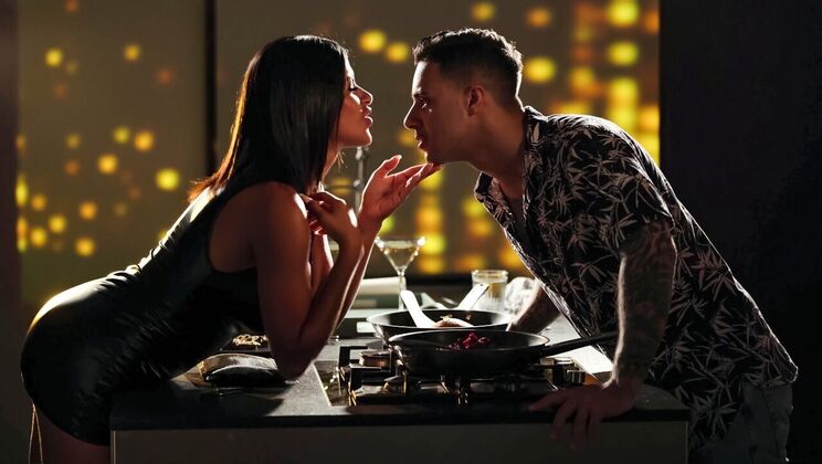 Sheila Ortega's Enhanced Body and Titty Fuck - Hot Scene