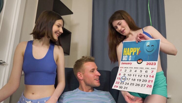 [ClubSweethearts] - Leo Dee Gets Spoiled by Two Girls and Their Natural Tits