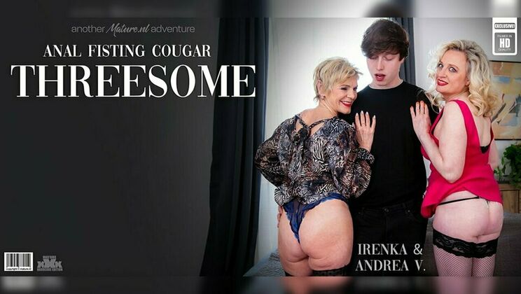 [Mature.nl] - Horny Mature Women Irenka and Andrea Enjoy Young Toyboy