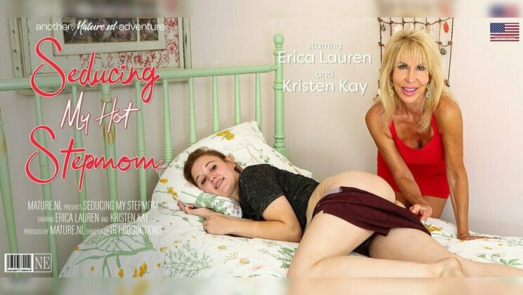 [Mature.nl] - Naughty Teen Seduces Hot Stepmom - Erica Lauren - Kristen Kay