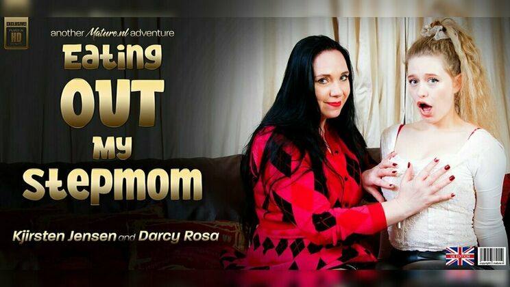 [Mature.nl] - Lesbian Love: Darcy Rosa and Stepmom Kjirsten Jensen