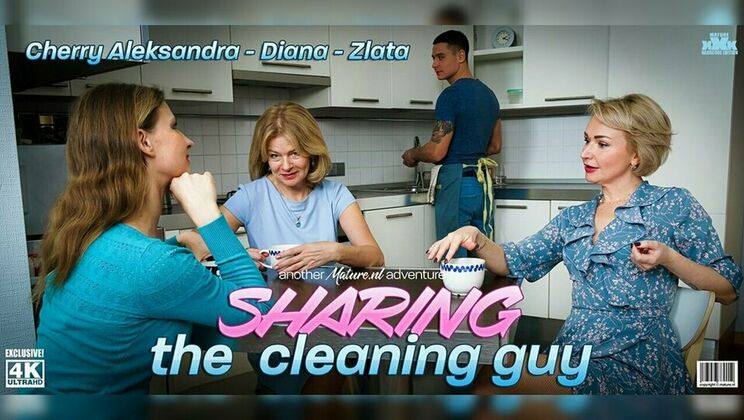 [Mature.nl] - MILF Trio Sucks and Fucks One Lucky Man