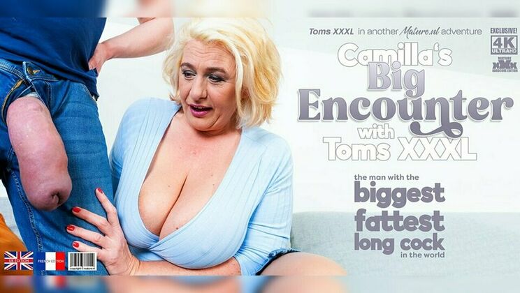 [Mature.nl] - Camilla Creampie's Big Tits and Big Ass Take On Toms XXXL