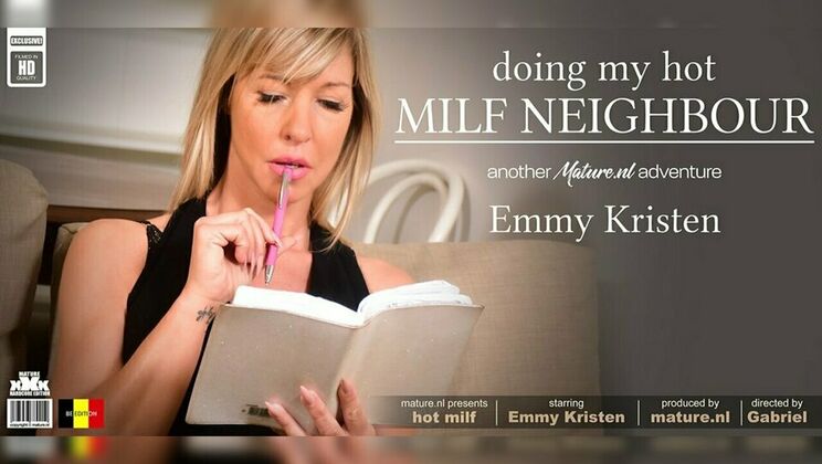 European MILF Emmy Kristen's Wild Ride with Her Neighbor