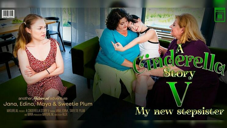 Granny Stepmoms Jana and Edina Show Maya the Art of Pussy Licking