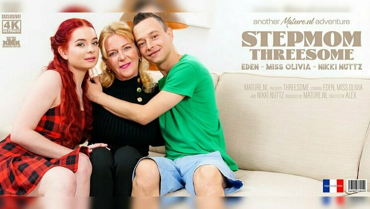 [Mature.nl] - Eden and Miss Olivia's Hot Threesome with a Young Boyfriend - Nikki Nuttz - Miss Olivia - Eden (EU)