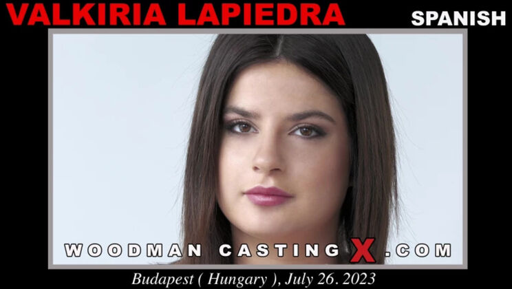 [WoodmanCasting] - Valkiria Lapiedra Takes It All - Valkiria Lapiedra
