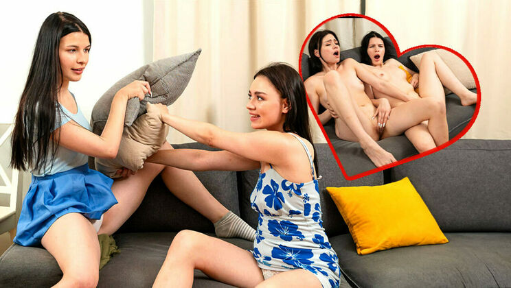 Between Skirts and Shaved Pussy