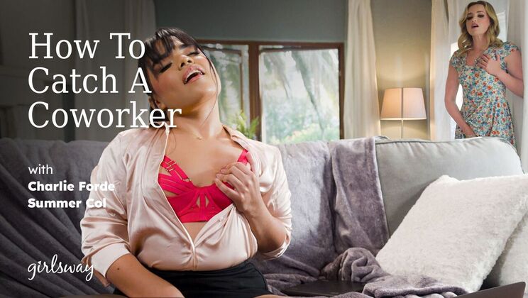 [Girlsway] - Coworker Lingerie Tease