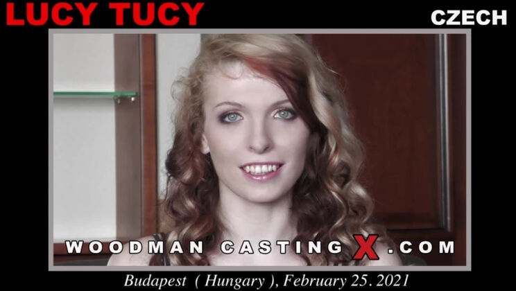 [WoodmanCasting] - Lucy Tucy Striptease and Rough Hotel Sex - Lucy Tucy