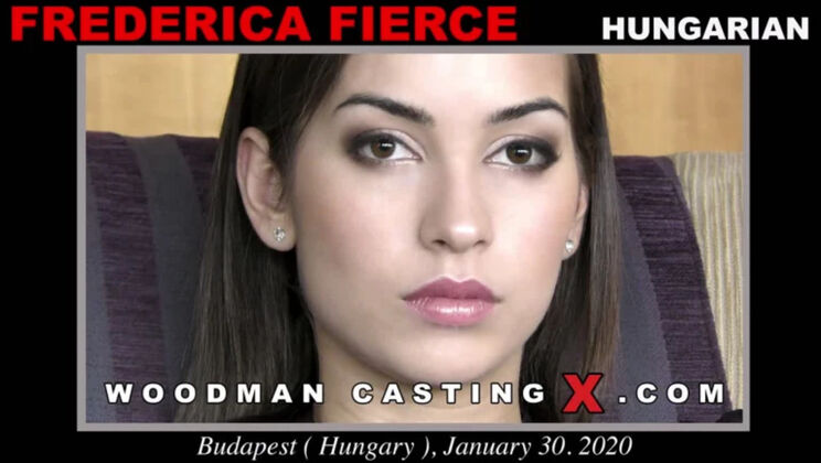 [WoodmanCasting] - Shaved and Skinny Frederica Fierce Casting - Frederica Fierce