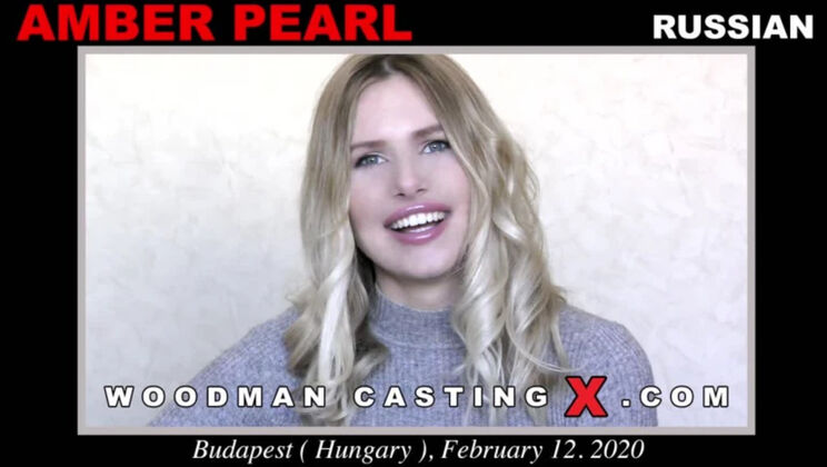 [WoodmanCasting] - Amber Pearl Deepthroat Action - Amber Pearl