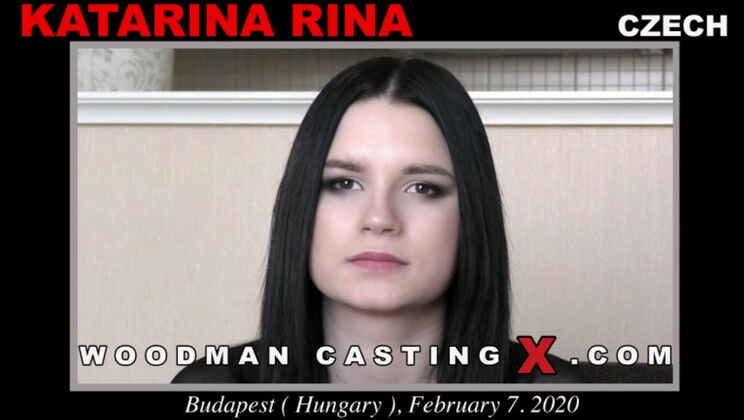 [WoodmanCasting] - Katarina Rina Takes Two Cocks - Katarina Rina