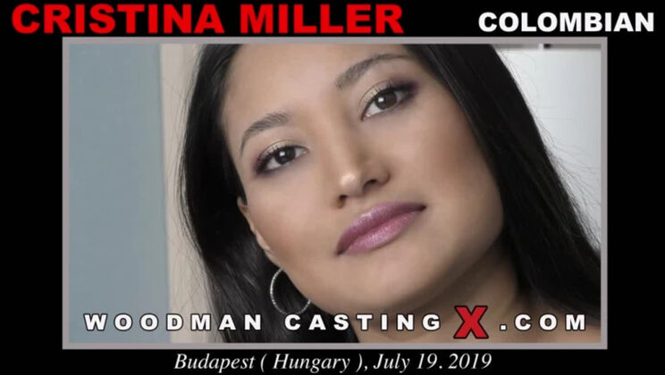 [WoodmanCasting] - Shaved Pussy Cristina Miller Casting - Cristina Miller