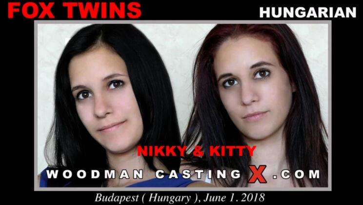 [WoodmanCasting] - Young Fox Twins in Hardcore Double Penetration - Fox Twins