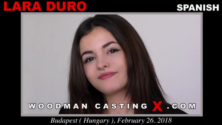[WoodmanCasting] - Lara Duro Hardcore Anal