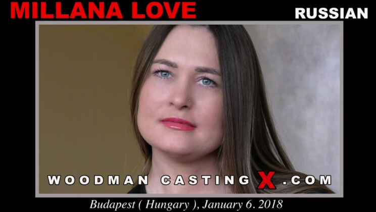 [WoodmanCasting] - Millana Love's Skinny Ass Fucked - Millana Love