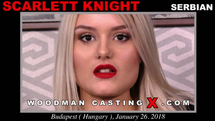 [WoodmanCasting] - Scarlett Knight Tied Up and Fucked - Scarlett Knight