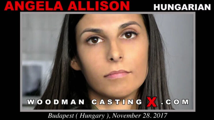 [WoodmanCasting] - Shaved and Skinny Angela Allison