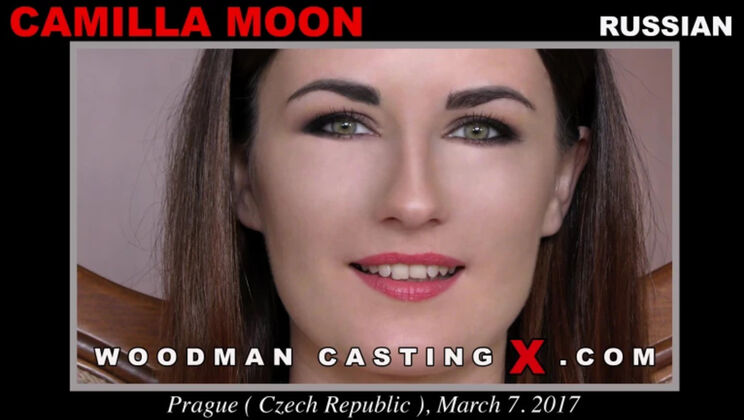 [WoodmanCasting] - Camilla Moon Shaved Pussy Licking - Camilla Moon