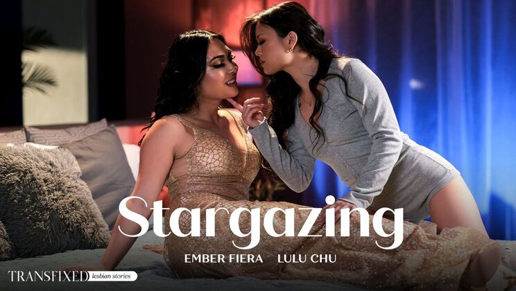 [Transfixed] - Ember Fiera's Big Tits and Juicy Pussy Licking - Lulu Chu - Ember Fiera