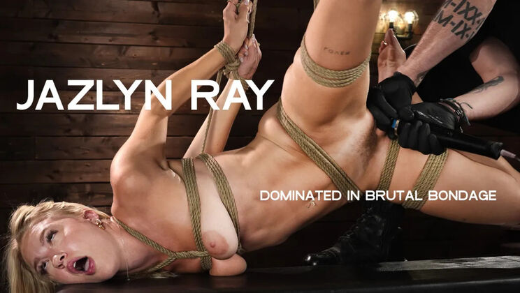 [Hogtied(Kink)] - Jazlyn Ray and The Pope in Catholic Bondage - The Pope - Jazlyn Ray