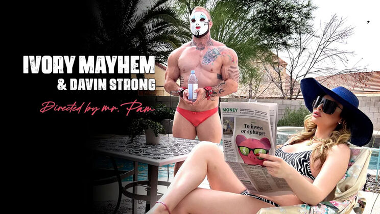 [TSSeduction(Kink)] - Strong Man Tamed by Glamour Girl - Ivory Mayhem - Davin Strong