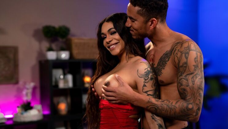 [TransSensual] - Rubbin' and Lovin' - Axel and Eva's Intimate Massage - Eva Maxim - Axel Greene