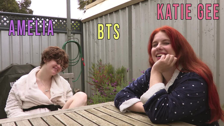 [GirlsOutWest] - Aussie Hotties Amelia And Katie Get Naked And Candid - Katie Gee - Amelia P