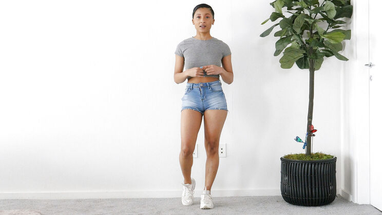 [NetVideoGirls] - Alyssa's Pussy Licking Tryout - Alyssa