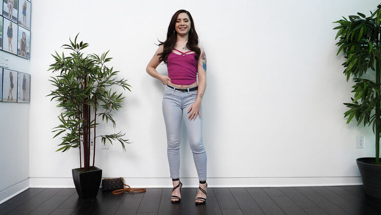 [CastingCouchHD] - Reverse Cowgirl Ariel's Big Test - Ariel