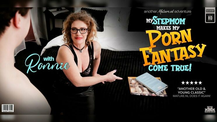 [Mature.nl] - Big Tit Stepmom Ronnie Fucks Young Stepson