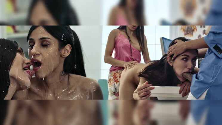 [FutanariXXX] - Gangbang Frenzy at the Doctor's Office 2 - Zazie Skymm - Talia Mint - Emiri Momota - Jadilica - Penny Park
