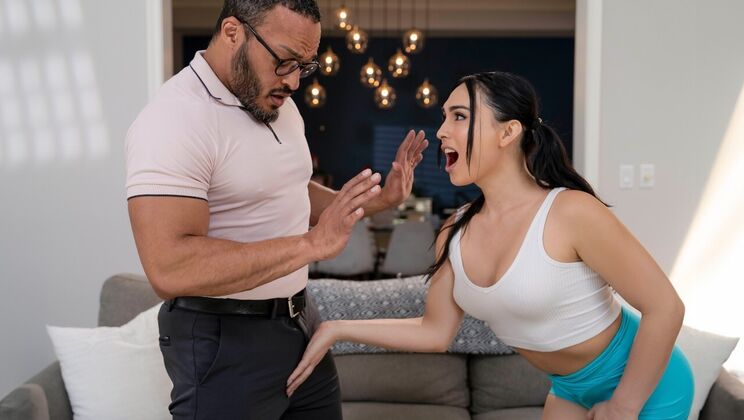 [TransSensual] - TS Stepdaughter Gives Blowjob - Dillon Diaz - Ember Fiera