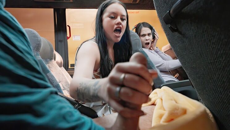 [MOFOS] - Kai Jaxon and Madalina Moon's Crazy Bus Ride - Kai Jaxon - Madalina Moon