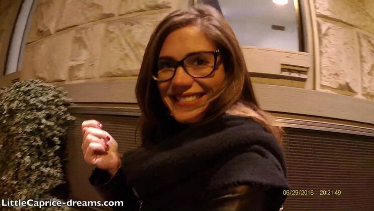 [POVDreams] - Hotel Seduction - POV with Big Cock - Marcello Bravo - LittleCaprice