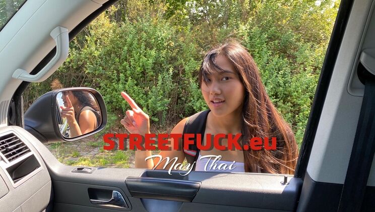 Public Fuck with May Thai in the Car
