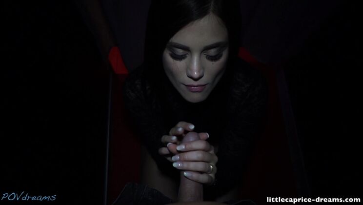 Expo Erotica: LittleCaprice Blowjob Scene