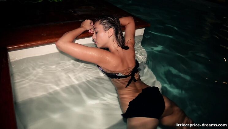 Sabrisse's Small but Mighty Tits Make a Big Splash