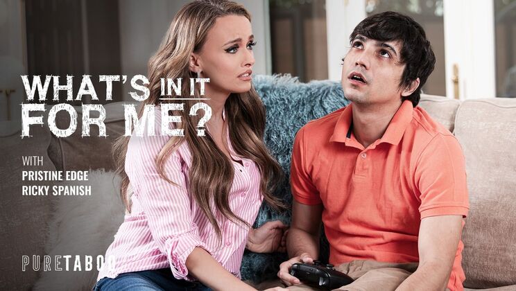 [PureTaboo] - Blonde MILF Pristine Edge Takes Doggystyle and Cum on Tits from Ricky Spanish - Pristine Edge - Ricky Spanish