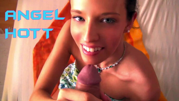 [WakeupnFuck] - Angel Hott - Big Tits Teen Takes Gaping Anal and Deepthroat Action - Angel Hott