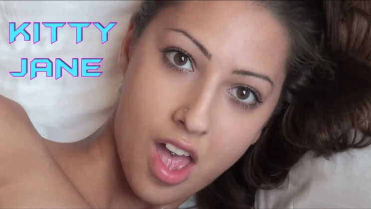 Kitty Jane Dominated in Hotel with Long Hair and Tanned Skin