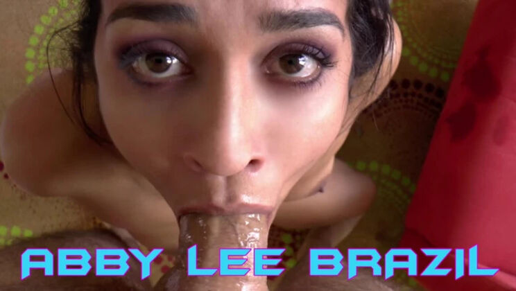 [WakeupnFuck] - Skinny Brunette Abby Lee Brazil Deepthroats & Squirts - Abby Lee Brazil