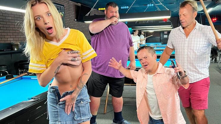 [He'sGotRizz] - Peter Green and Ashlyn Angel’s Pool Hall Fuck - Peter Green - Ashlyn Angel