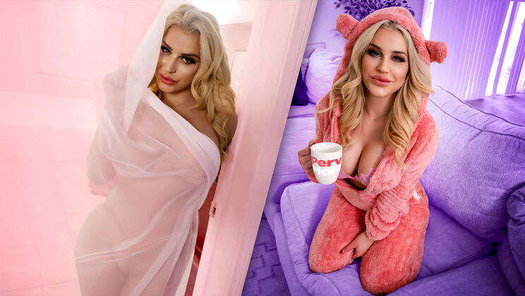 Ignored Stepmom Explodes: Blonde MILF with Piercing Gets Filled